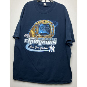 New York Yankees 2009 World Series Champions T-Shirt Sz XL